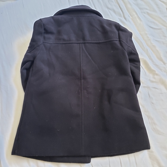 Euc old navy girls pea coat size 5 black - Picture 7 of 7